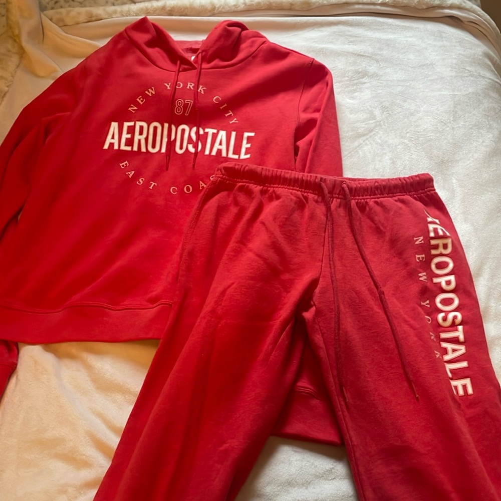 Aeropostale hoodie and sweatpants